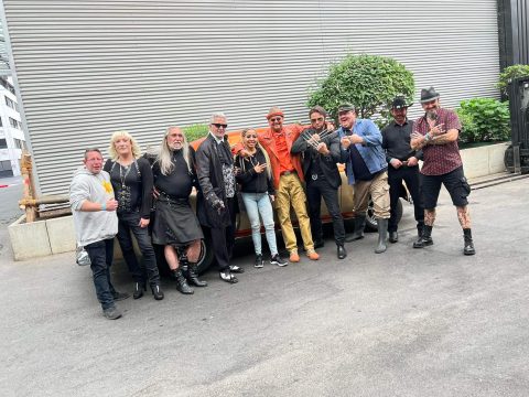Chuck Norris Double bei RTL in Köln