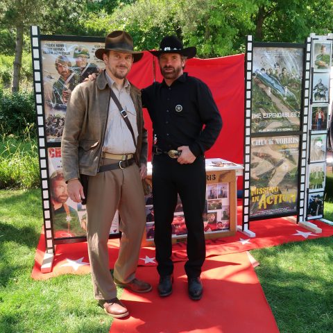 „Jean-Claude Olinger als Chuck Norris Double bei El Mundo Fantasia in den Niederlanden2022“