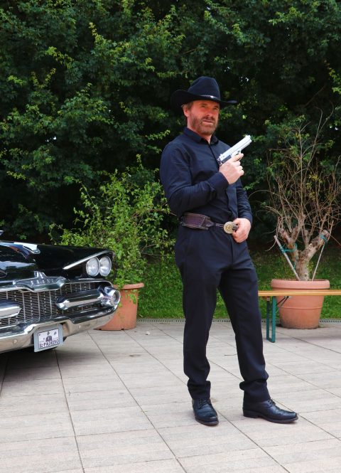 Offizieller Chuck Norris Double in El Mundo Fantasia 2026 Holland