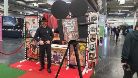 Chuck Norris Double aus Luxembourg auf der Comic Con in Dortmund 2024