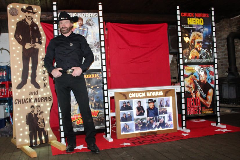 Chuck Norris Double im Tageblatt
