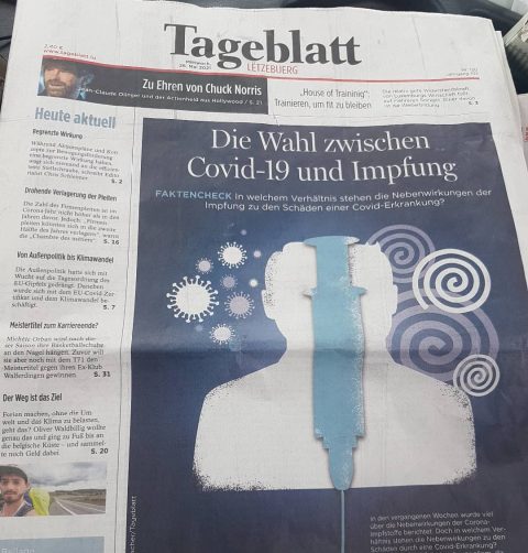 Chuck Norris Double im Tageblatt