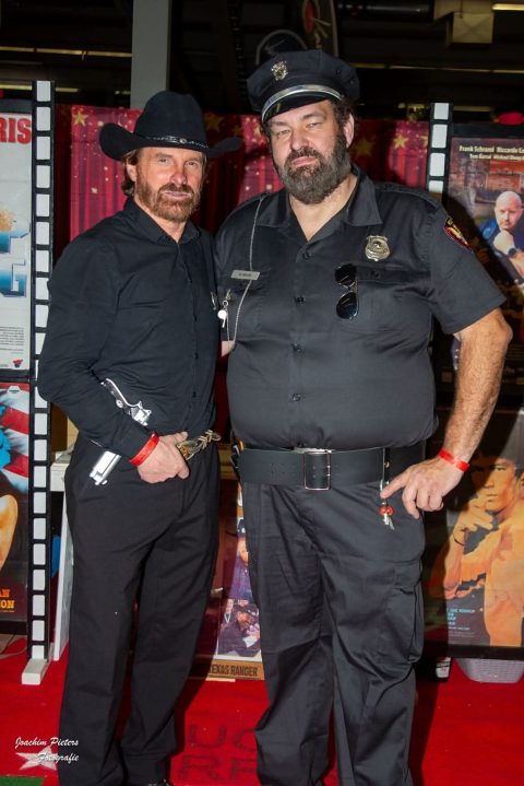 Chuck Norris Double aus Luxembourg auf der Comic Con in Dortmund 2024