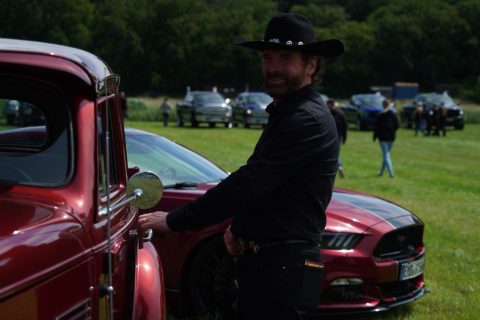 Chuck Norris Double in Ostfrießland bei der Dodge RAM Crew Ostfriesland