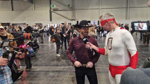 Chuck Norris Double im Interview mit Puffpaff auf der Comic Con Dortmund 2022