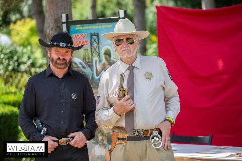 „Jean-Claude Olinger als Chuck Norris Double bei El Mundo Fantasia in den Niederlanden2022“