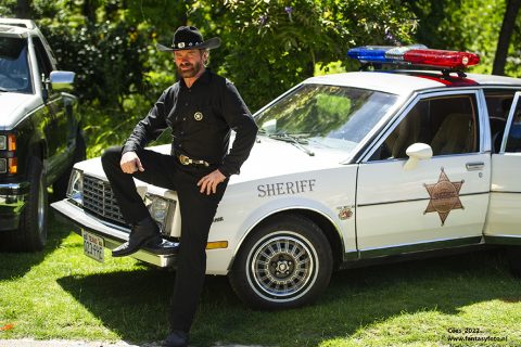 „Jean-Claude Olinger als Chuck Norris Double bei El Mundo Fantasia in den Niederlanden2022“
