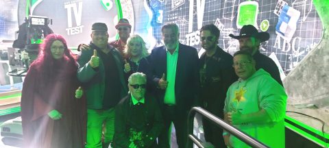Chuck Norris Double bei RTL in Köln