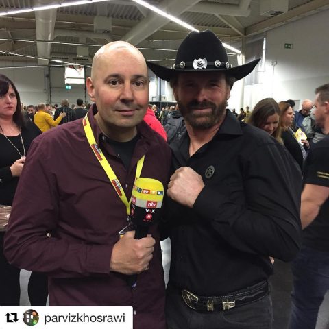 Chuck Norris Double im Interview mit RTL West, ZDF, PRO7, Emder Zeitung