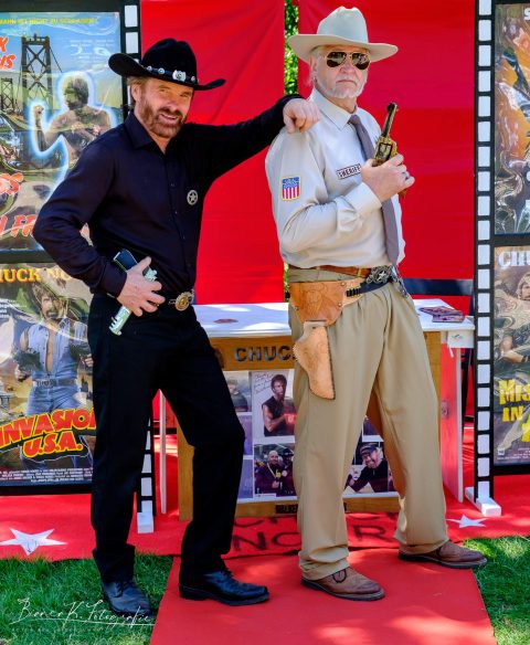 „Jean-Claude Olinger als Chuck Norris Double bei El Mundo Fantasia in den Niederlanden2022“