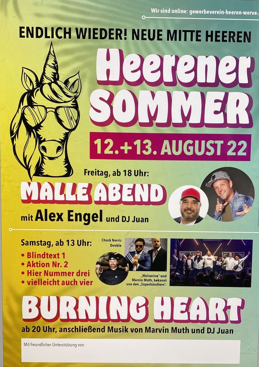 Das Offizielle Chuck Norris Double wird fürs Heerener Sommerfest gebucht.