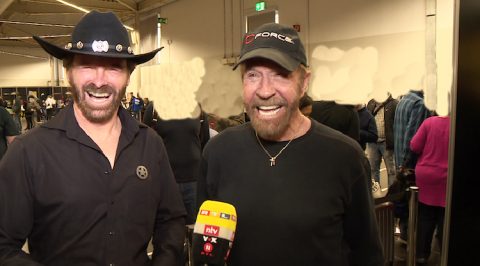 Chuck Norris und sein Double auf der German Comic Con Dortmund – ein unvergessliches Treffen