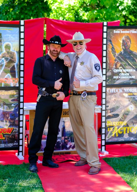 „Jean-Claude Olinger als Chuck Norris Double bei El Mundo Fantasia in den Niederlanden2022“