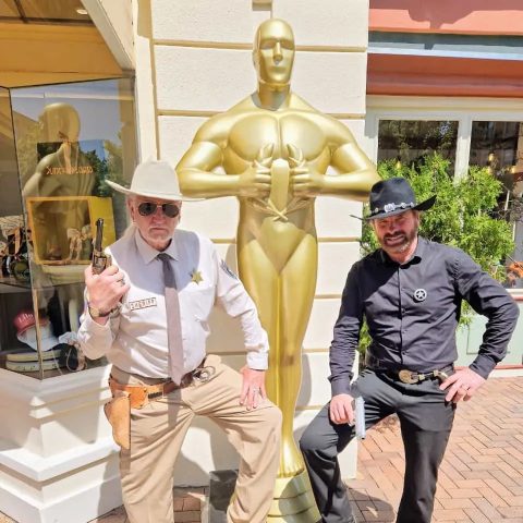 Chuck Norris Double im Movie Park Bottrop Kirchhellen.