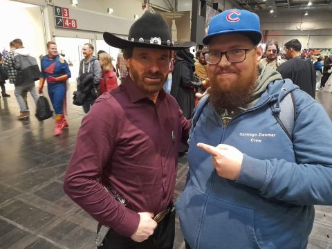 Chuck Norris Double im Interview mit Puffpaff auf der Comic Con Dortmund 2022