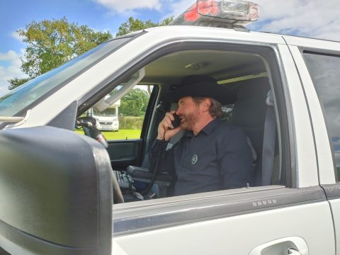 Chuck Norris Double in Ostfrießland bei der Dodge RAM Crew Ostfriesland