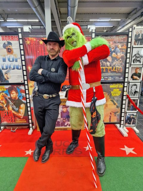 Chuck Norris Double aus Luxembourg auf der Comic Con in Dortmund 2024
