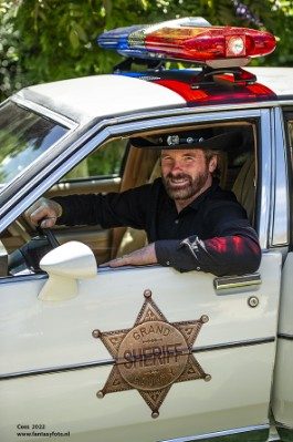 „Jean-Claude Olinger als Chuck Norris Double bei El Mundo Fantasia in den Niederlanden2022“