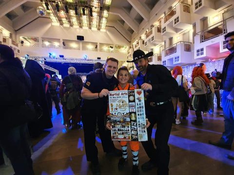 Chuck Norris Double bei der CosCon Rheinberg 2020