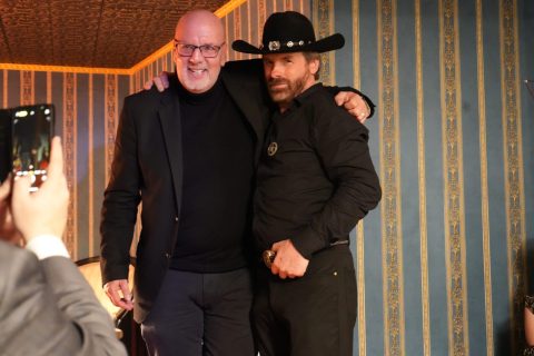 Chuck Norris Double beim Literatur Fest Köln.